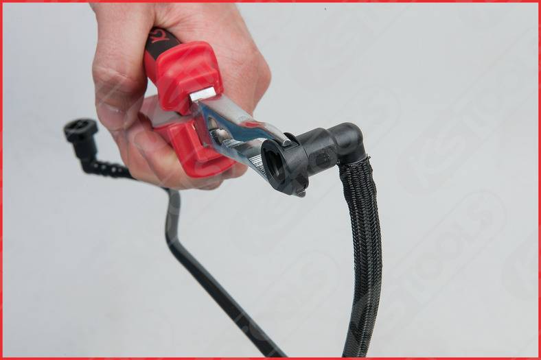 Pince de démontage de connecteur rapide de tuyau de carburant pinces de  serrage de tuyau de carburant 2 pièces jauges de filtrePratique et pratique